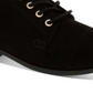 Charter Club Women's Round Toe Block Heel Lace-up Booties Black Size 9.5 M