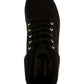 Charter Club Women's Crissie Lace up Casual Ankle Boots Black Size 7.5 M