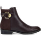 Tommy Hilfiger Women's Inella Closed Toe Ankle Fashion Boots Brown Size 9 M