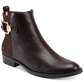 Tommy Hilfiger Women's Inella Closed Toe Ankle Fashion Boots Brown Size 9 M
