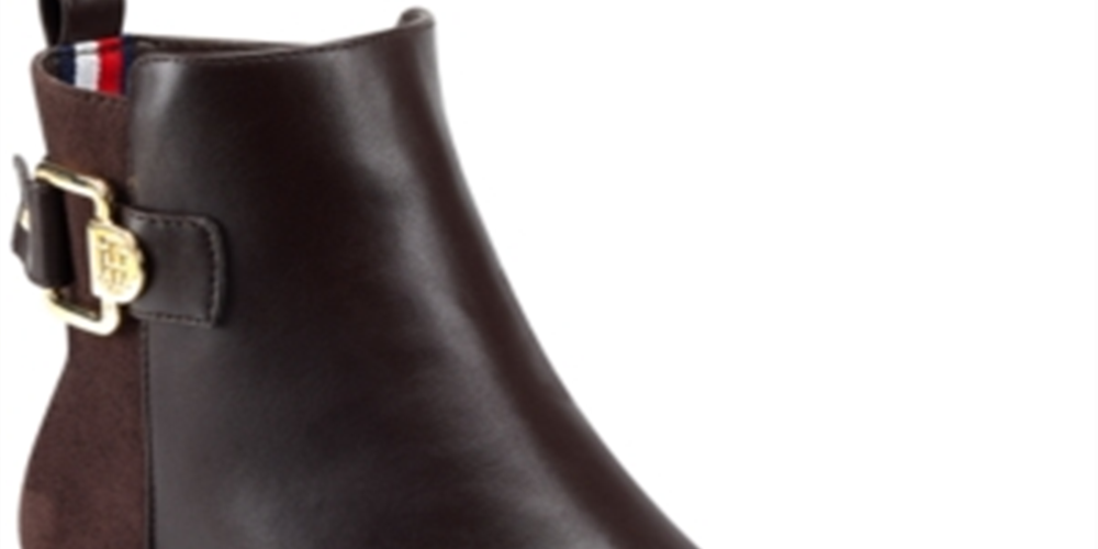 Tommy Hilfiger Women's Inella Closed Toe Ankle Fashion Boots Brown Size 9 M