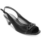 Karen Scott Women's  Amber Slingbacks Black Size 5 M