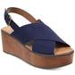 Indigo Rd. Women's Fayina Wedges Faux Suede Summer Blue Size 7.5 M