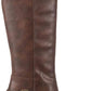American Rag Women's Emilee Faux Leather Knee High Boot Brown Size 10 M