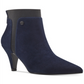 Bandolino Women's Bari Padded Insole Pointed Toe Booties Blue Size 7.5 M