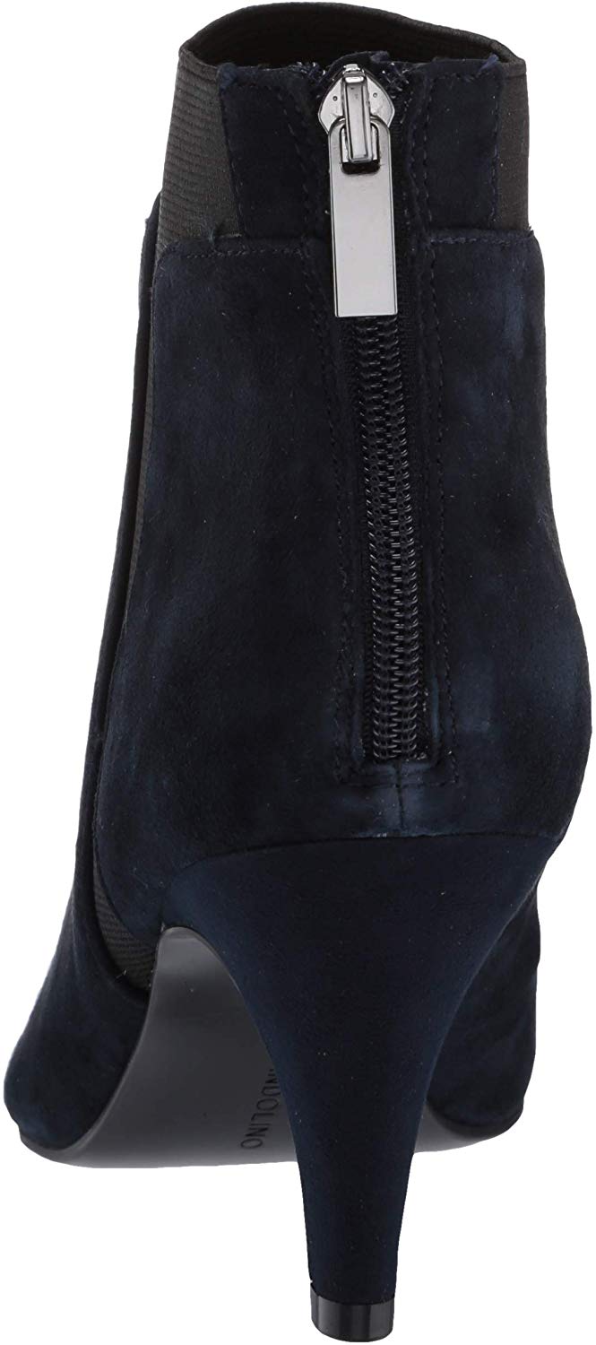 Bandolino Women's Bari Padded Insole Pointed Toe Booties Blue Size 7.5 M