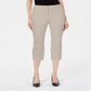 Alfani Women's Petite Capri Pants  Polished Beige Brown Size 2 P
