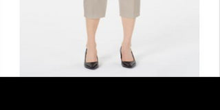 Alfani Women's Petite Capri Pants  Polished Beige Brown Size 2 P