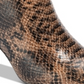 Lucca Lane Women's Apache Snake Alyce Booties Brown Size 6 M