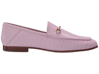 Sam Edelman Loraine Loafer Deco Kenya Croco Leather Pink Size 7 M