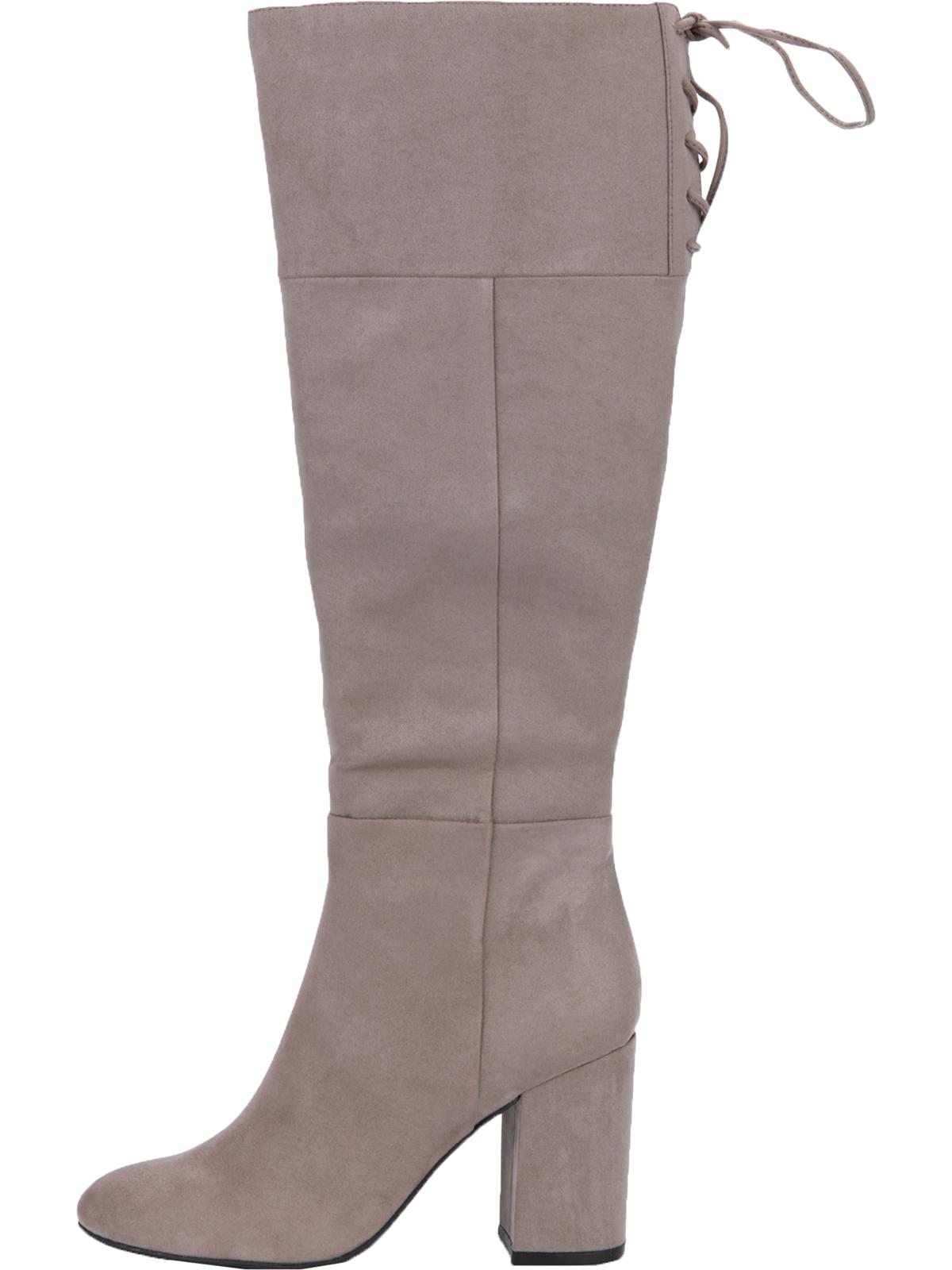 Kenneth Cole Reaction Women's Corie Lace Dress Boots Concrete Size 8.5 M