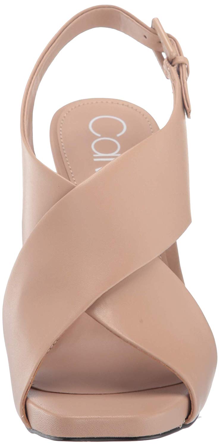 Calvin Klein Women's Myra Pump Brown Size 9.5 M