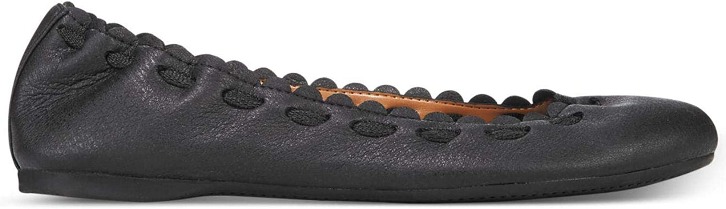 Style & Co Women's Barbbee Threaded Flats Black Size 9M