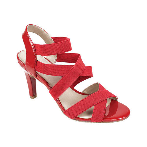 Rialto Women's Strappy Sandal Red Size 9M