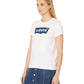 Levi's Women's Cotton Logo Graphic T-Shirt White Size Small
