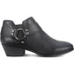 Style & Co Women's Winnde Leather Almond Toe Ankle Fashion Boots Black Size 6.5 M