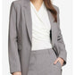 DKNY Women's  Button Wear to Work Blazer Jacket Gray Size 18