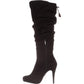 Thalia Sodi Women's Brisa Wide Calf Platform Knee High Boots Black Size 9W-WC