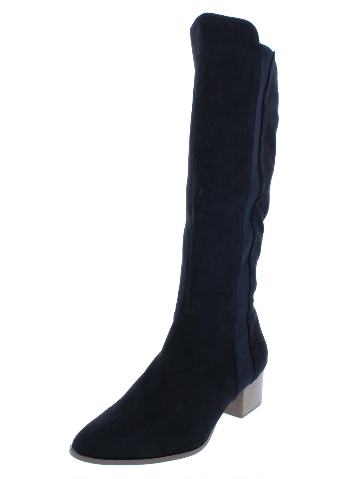 Style & Co Women's Finnly Faux Suede Over the Knee Boots Black Size 5 M