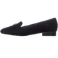 Charter Club Women's Femmiie Fabric Round Toe Loafers Black Size 8