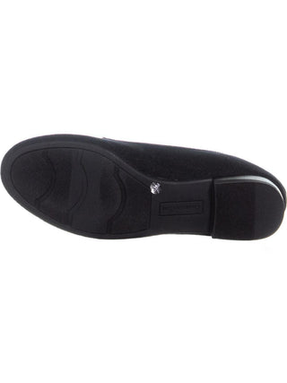 Charter Club Women's Femmiie Fabric Round Toe Loafers Black Size 8