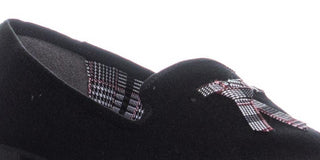 Charter Club Women's Femmiie Fabric Round Toe Loafers Black Size 8