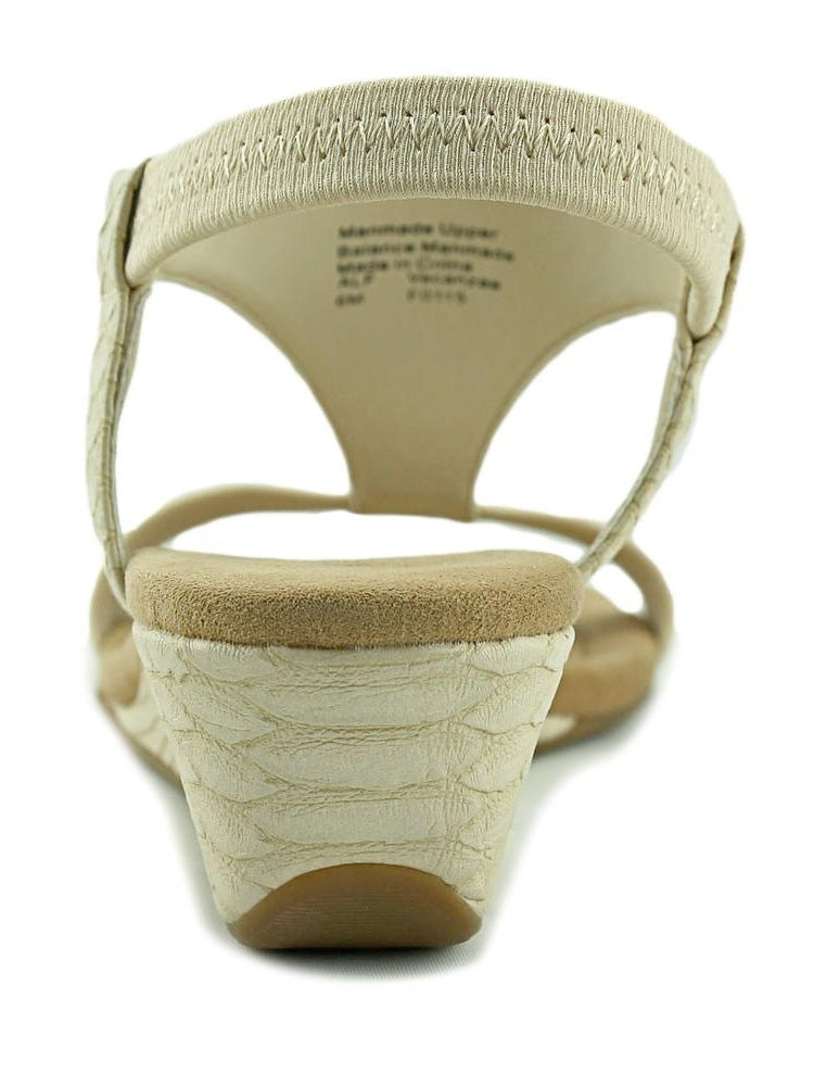 Alfani Women's Vacanzaa Open Toe Casual Platform Sandals Tan Size 6M