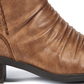 Baretraps Women's Gineva Booties Auburn Brown Size 6M