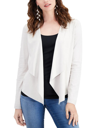 INC Women's Moleskin Cardigan Sweater Ivory Size 2XL