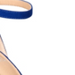 Material Girl Women's Blaire Two Piece Dress Sandals Blue Size 5 M