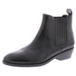 Ralph Lauren Women's Ericka Leather Ankle Booties Black Size 8 B