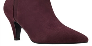 Bandolino Women's Bari Padded Insole Pointed Toe Booties Red Size 9 M