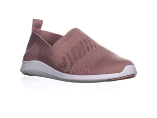 Ideology Women's Masonn Fabric Low Top Slip on Fashion Sneakers Pink Size 8 M