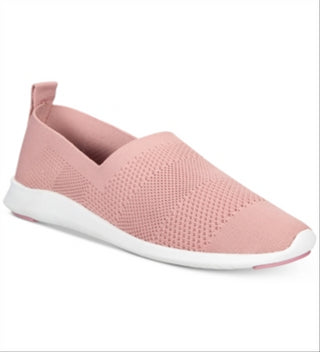 Ideology Women's Masonn Fabric Low Top Slip on Fashion Sneakers Pink Size 8 M