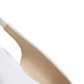 Bar III Women's Tanya Pointed Toe SlingBack Classic Pumps White Size 8M