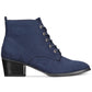 Charter Club Women's Almond Toe Ankle Fashion Boots Blue Size 10 M