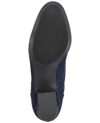 Charter Club Women's Almond Toe Ankle Fashion Boots Blue Size 10 M