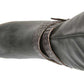 Journee Collection Women's Comfort Slip Resistant Garin Almond Toe Wedge Zip up Boots Gray Size 9X-WC
