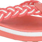 Sperry Women's Adriatic Thong Braided Sandal Orange Size 7 M