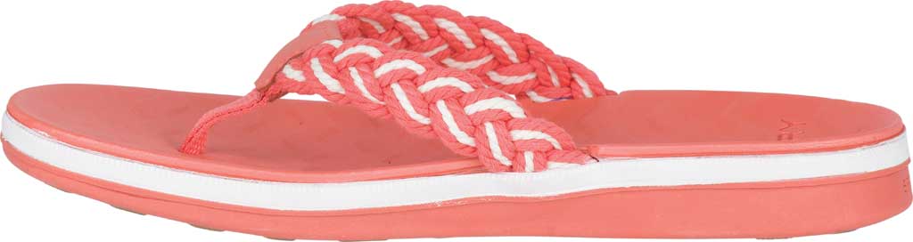 Sperry Women's Adriatic Thong Braided Sandal Orange Size 7 M