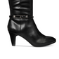 Karen Scott Women's Hollee Fabric Almond Toe Knee High Fashion Boots Wine Size 5 M