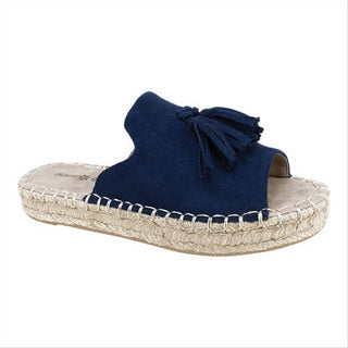 Seven Dials Women's Wendelle Tassel Sandal Blue Size 6 M