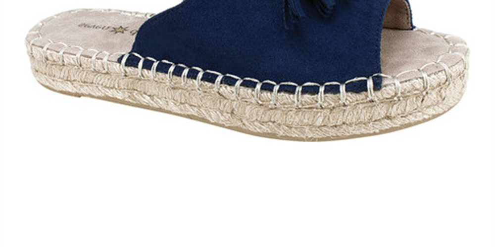 Seven Dials Women's Wendelle Tassel Sandal Blue Size 6 M