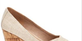 Charter Club Women's Toniie Wedge Sandals Platnium Size 7.5M