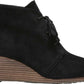Caleres Inc Women's Dakota Wedge Booties Black Size 7.5 W