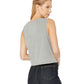 Levi's Women's Juniors Crop Logo Top Gray Size XS