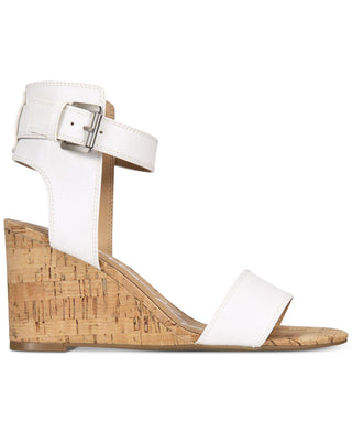 American Rag Women's Aislinn Open Toe Casual Platform Sandals White Size 7.5 M