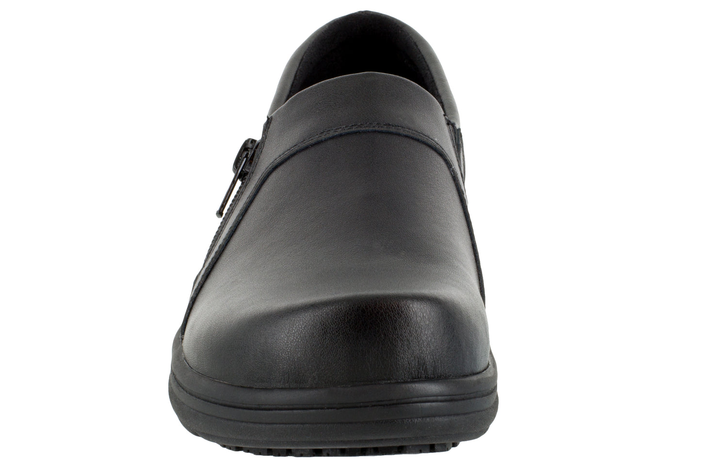 Easy Works by Easy Street Women's Bentley Slip Resistant Clogs Women's Shoes Black Size 7.5 W