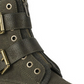 White Mountain Women's San Diego Combat Bootie Green Size 7.5 M