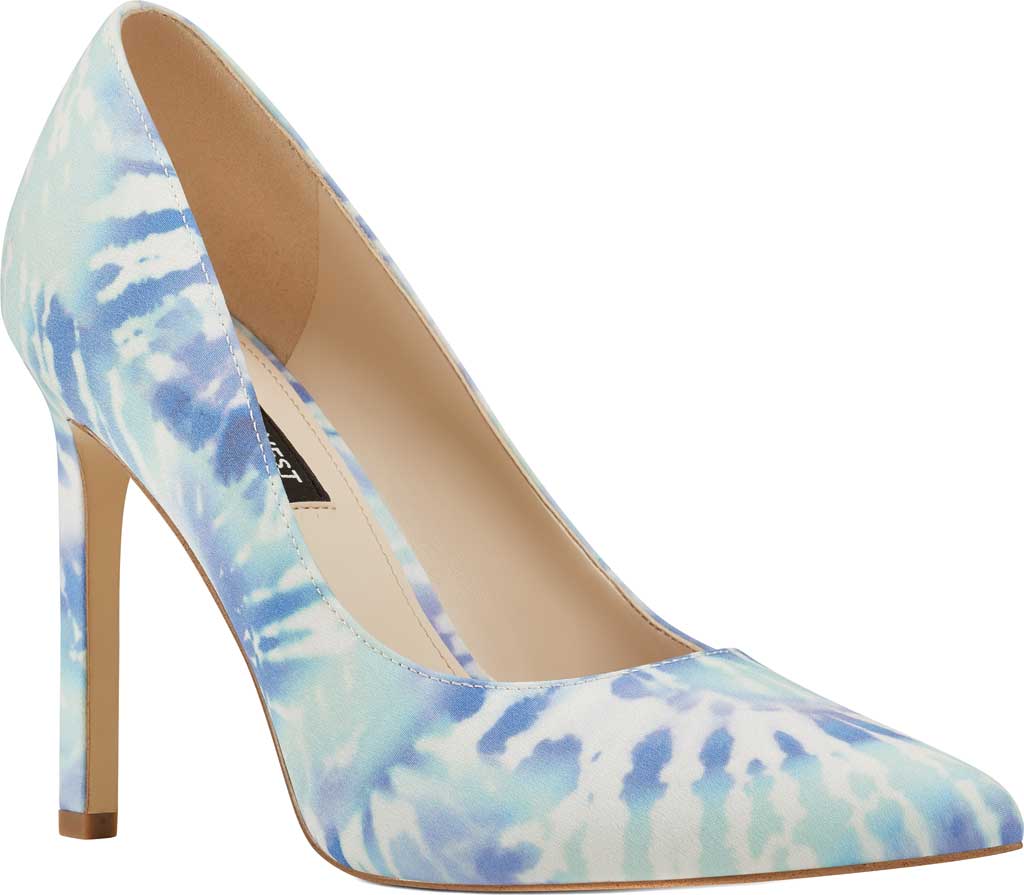 Nine West Women's Tatiana Sandal Blue Size 7.5 M